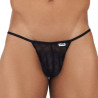 CandyMan Jockstrap Micro-lacets DIONYSOS Noir